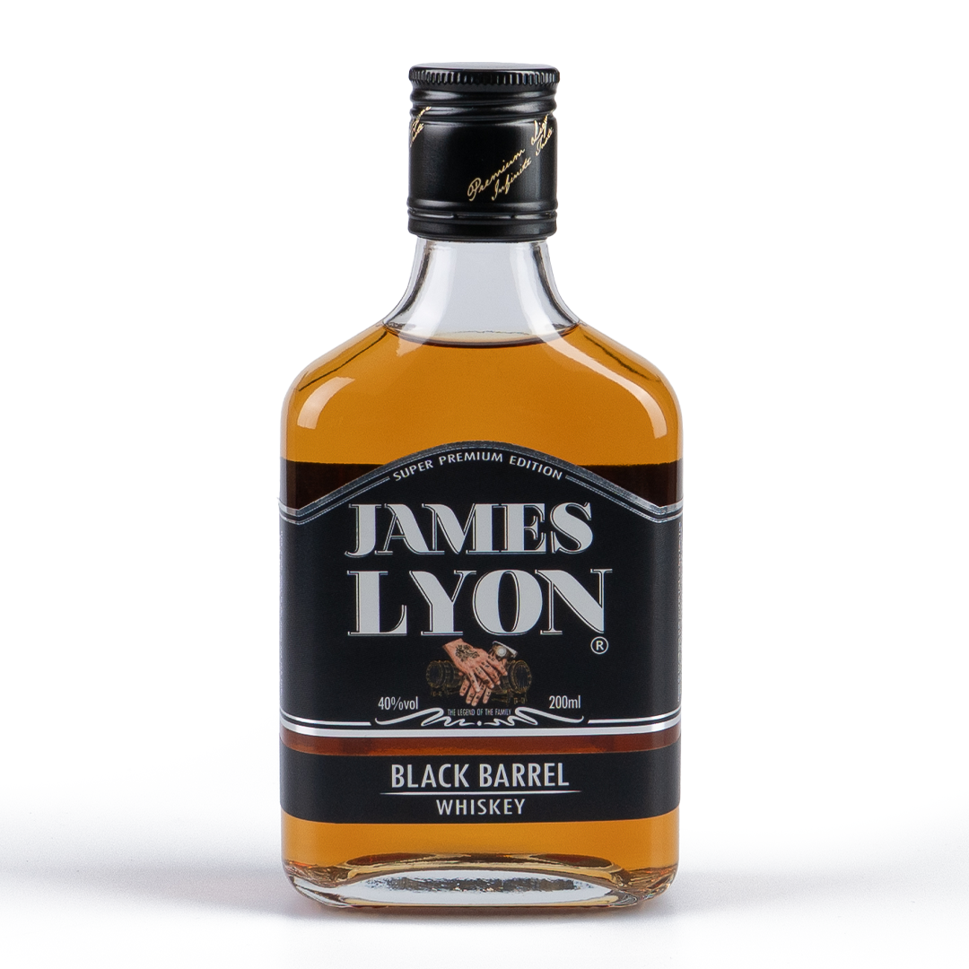 James Lyon 200ml Black Barrel